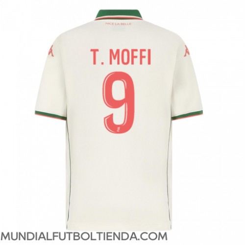 Camiseta OGC Nice Terem Moffi #9 Segunda Equipación Replica 2025-26 mangas cortas Camiseta OGC Nice Terem Moffi #9 Segunda Equipación Replica 2025-26 mangas cortas